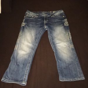 Miss me cropped jeans